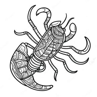 Scorpion Coloring Pages