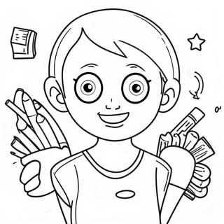 Adhd Awareness Coloring Page 16712-14070