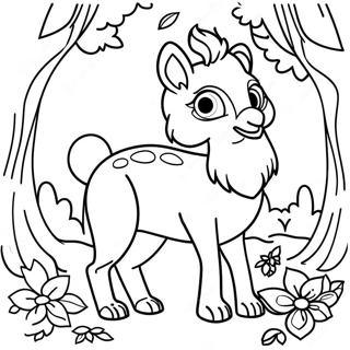 Forest Animal Coloring Pages