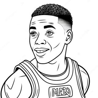 Ja Marr Chase Coloring Page 16732-14086