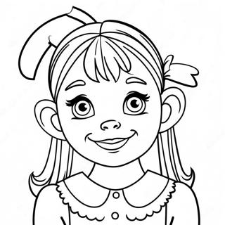 Cindy Lou Who Coloring Page 16742-14094