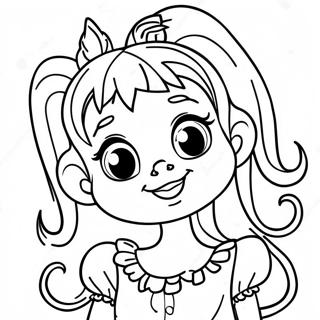 Cindy Lou Who Coloring Page 16742-14096