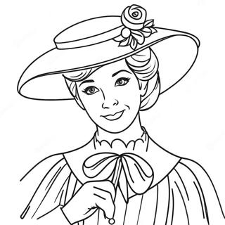 Mary Poppins Coloring Page 16762-14112