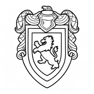 Gryffindor Crest Coloring Page 16772-14117