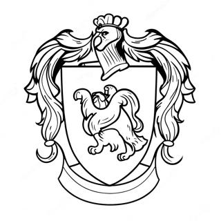 Gryffindor Crest Coloring Page 16772-14119