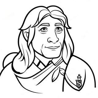 Brave Gryffindor Student Coloring Page 16773-14122