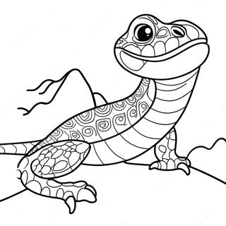 Reptile Coloring Pages