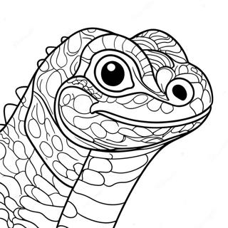 Reptile Coloring Page 16792-14136