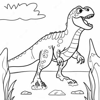 Giganotosaurus Coloring Page 16812-14152