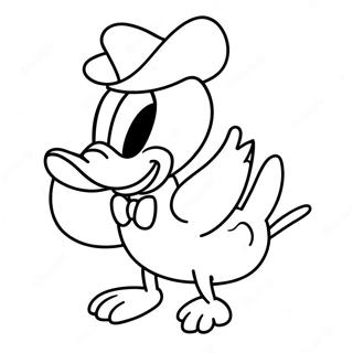 Donald Duck Coloring Pages