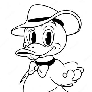 Donald Duck Coloring Page 1681-1343