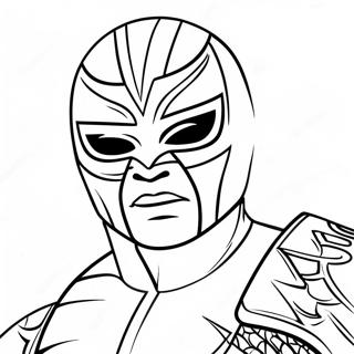 Rey Mysterio Coloring Page 16852-14192