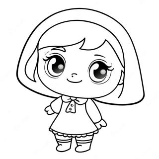 Cute Ela Character Coloring Page 16883-14217