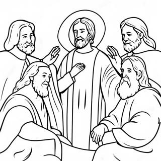 Beatitudes Coloring Pages