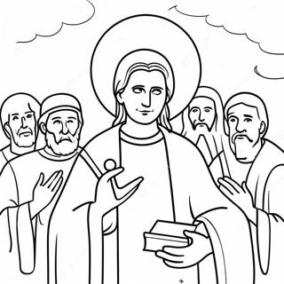 Beatitudes Coloring Page 16892-14222