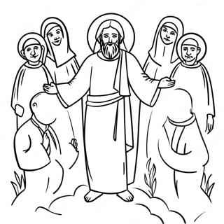 Beatitudes Coloring Page 16892-14224