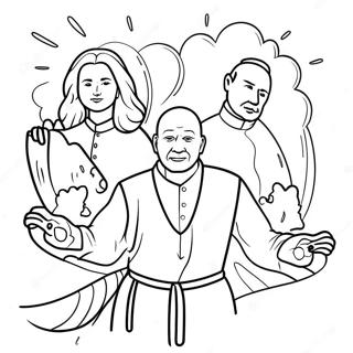 Blessed Are The Peacemakers Coloring Page 16893-14227