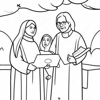 Blessed Are The Peacemakers Coloring Page 16893-14228