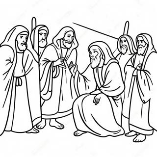 Holy Week Coloring Pages