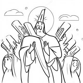 Holy Week Coloring Page 16902-14232