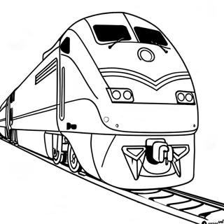 Amtrak Train Coloring Pages