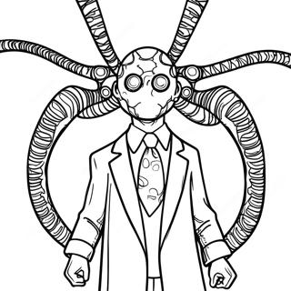 Doc Ock With Tentacles Coloring Page 16943-14267