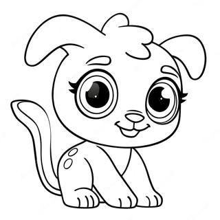 Littlest Pet Shop Coloring Page 16972-14288