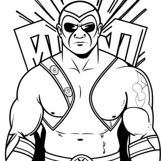 Wwe Coloring Page 16982-14294