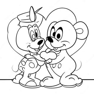 Valentine S Day Disney Coloring Page 17013-14310