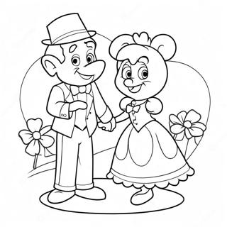 Valentine S Day Disney Coloring Page 17013-14311