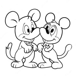 Valentine S Day Disney Coloring Page 17013-14312