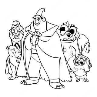 Hotel Transylvania Coloring Pages