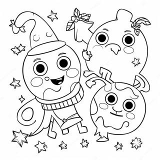 Christmas Math Coloring Page 17033-14326