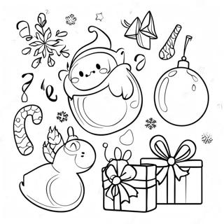 Christmas Math Coloring Page 17033-14328