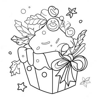 Festive Addition Christmas Coloring Page 17034-14330