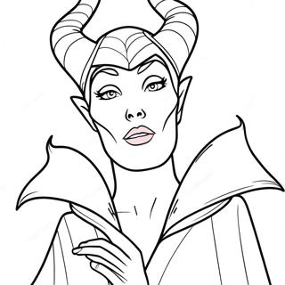 Maleficent Coloring Page 17043-14334