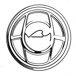 Car Logo Coloring Page 17063-14352