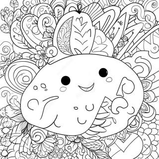 Good Vibes Coloring Page 17073-14359