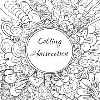 Positive Affirmations Coloring Page 17074-14362