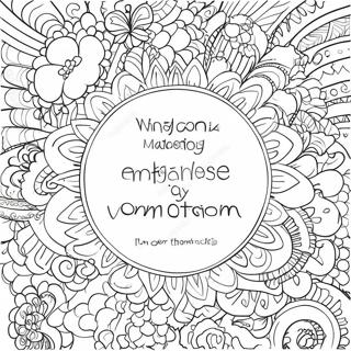 Positive Affirmations Coloring Page 17074-14364