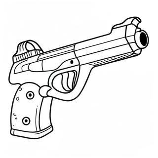 Fortnite Gun Coloring Pages