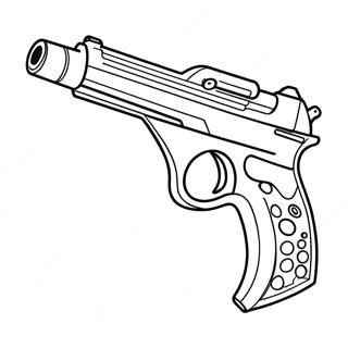 Fortnite Gun Coloring Page 17083-14368