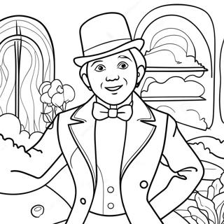 Charlie And The Chocolate Factory Coloring Pages