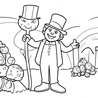 Charlie And The Chocolate Factory Coloring Page 17113-14390