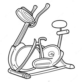 Exercise Coloring Page 17153-14424