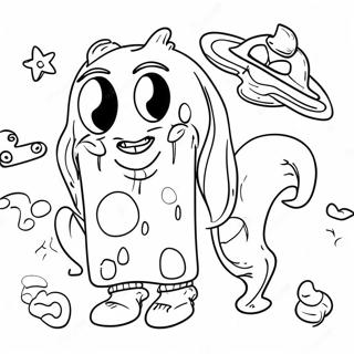 Wacky Wednesday Coloring Page 17163-14431