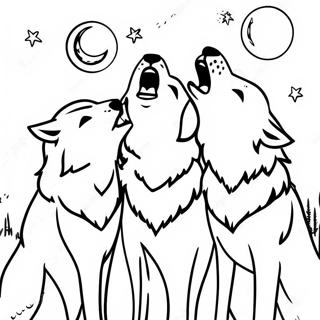 Timberwolves Coloring Pages