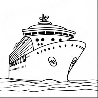 Disney Cruise Coloring Pages