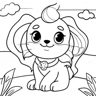 Lisa Frank Coloring Page 171-139