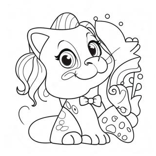 Lisa Frank Coloring Page 171-140